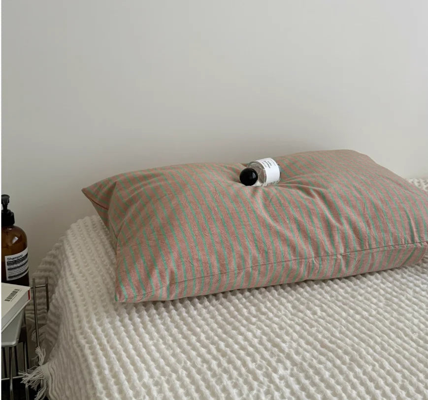 Modern Simple Striped Pillowcase