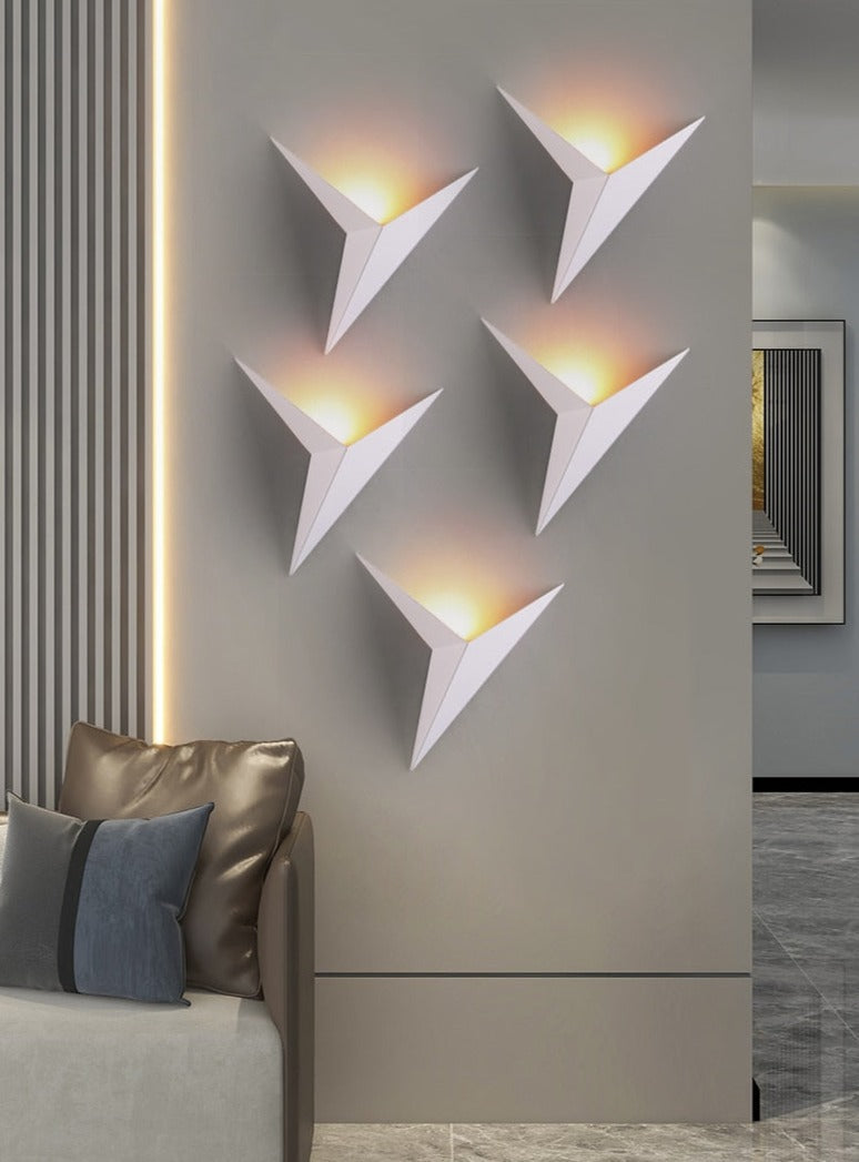 Triangular Wall Lamp – Minimalist Design