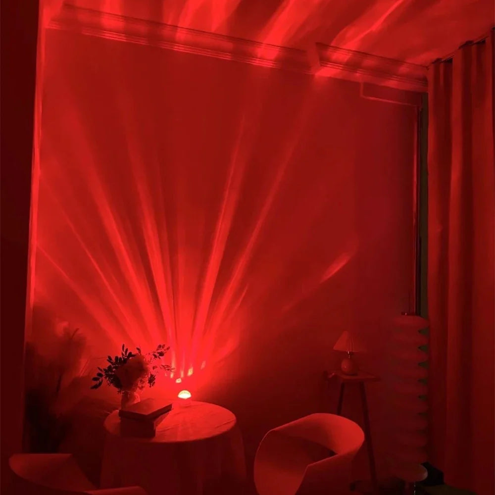 Aurora Projector LumoSky | 16 Colors Northern Lights | USB & Remote Control | Relaxing Night Light