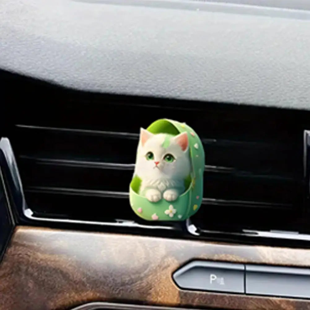 Cool Hoodie Cat Clip-On Car Freshener