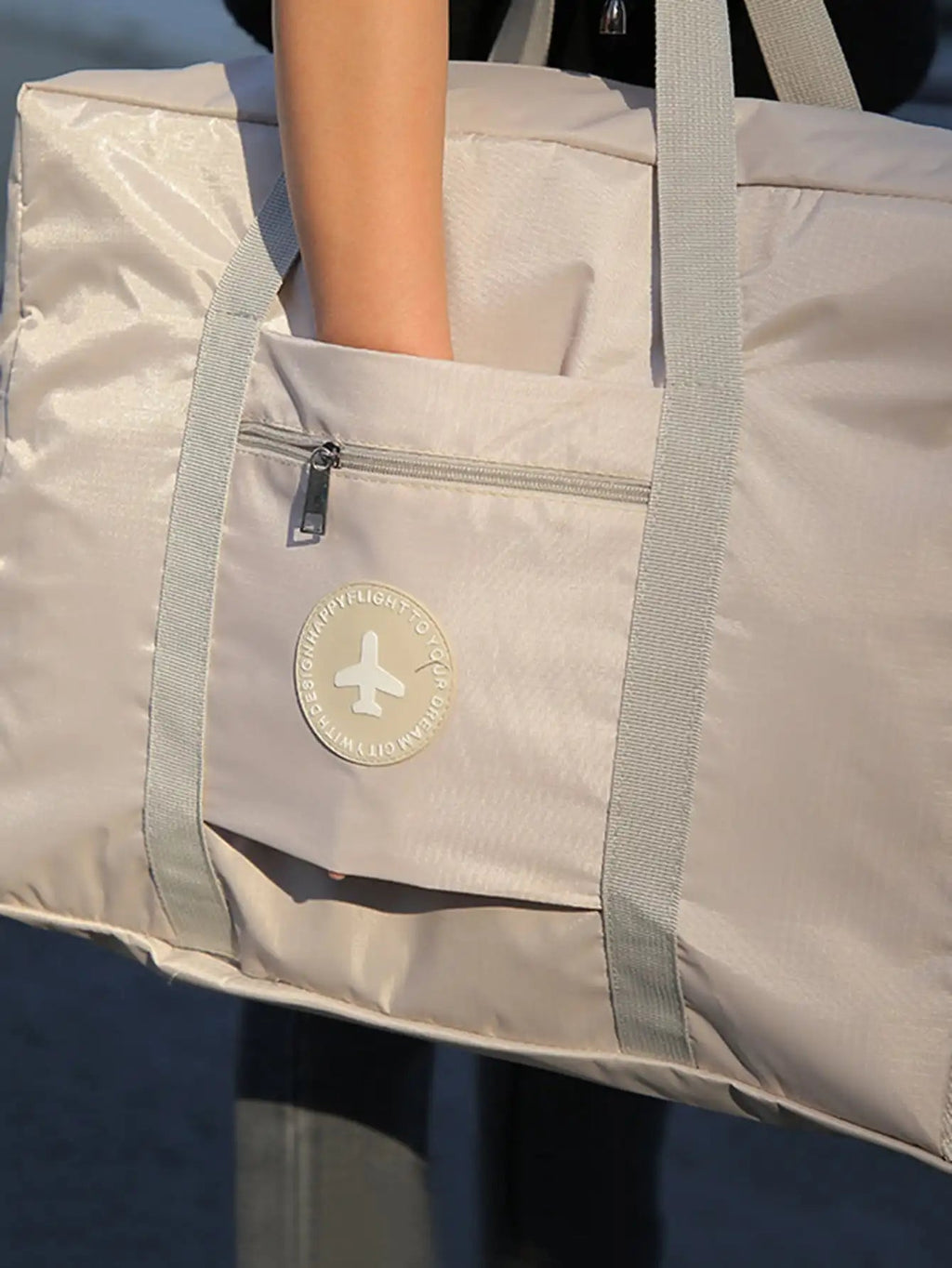 VOYALITE Travel & Storage Bag | Foldable & Trolley-compatible | Large Capacity with Additional Compartments