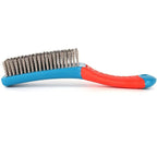 METALGRIP Wire Brush made of Stainless Steel | Extra Durable with Ergonomic Handle | For Rust, Dirt & Sweat Residues
