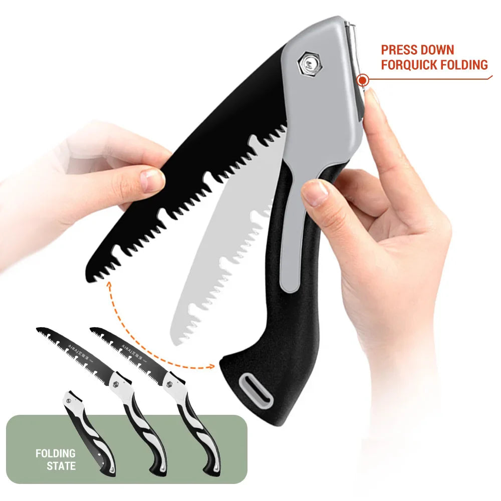 Foldable Camping Saw – Woodworking in Emergencies