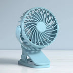 FlexiBreeze USB Fan | Rotatable, portable with 3 speeds and night light
