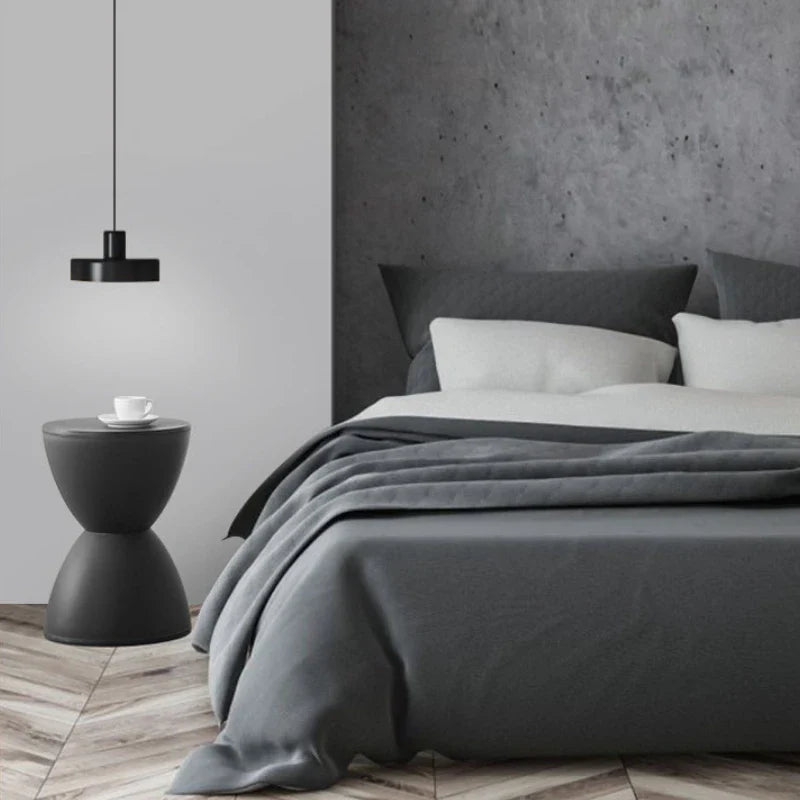 Minimalist Side Table Made of Plastic