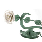 Artistic Nature-Themed Flower Desk Lamp