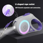 LED Dog Leash LumiLeash FlexiLight | Retractable leash with lighting | 3 m & 5 m length | For dogs & cats up to 35 kg
