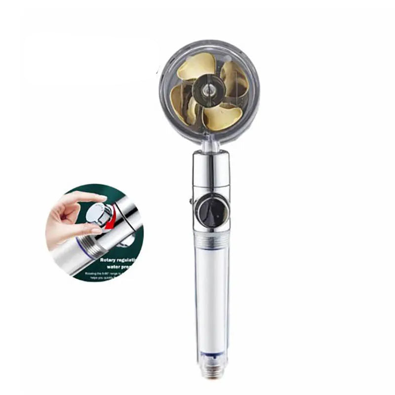 360° Rotatable Shower Head With Water Saving & High Pressure Function