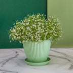 Florava Flower Pot | Breakproof & Modern | For Indoors & Outdoors | Breathable Design