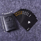 Luxury Black & Gold Waterproof Poker Playing Cards