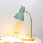 Autumn and Winter Lighting | Nordic Creative Wood Art Iron LED Desk Lamp - Moxie
