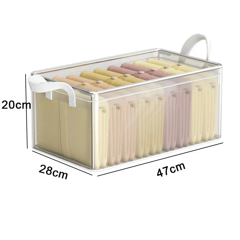ClearBoxx Storage Box | Transparent & Durable Design | Foldable & Space-Saving