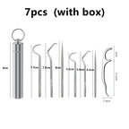 Stainless Steel Reusable Toothpick Set