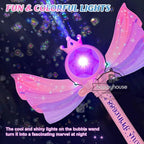 Bubbleonaut Bubble Blaster | 5000+ Bubbles | LED & 360° Leak Protection | Astronaut Design