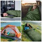 Ultralight Waterproof 4 Season Camping Sleeping Bag for Backpacking and Hiking