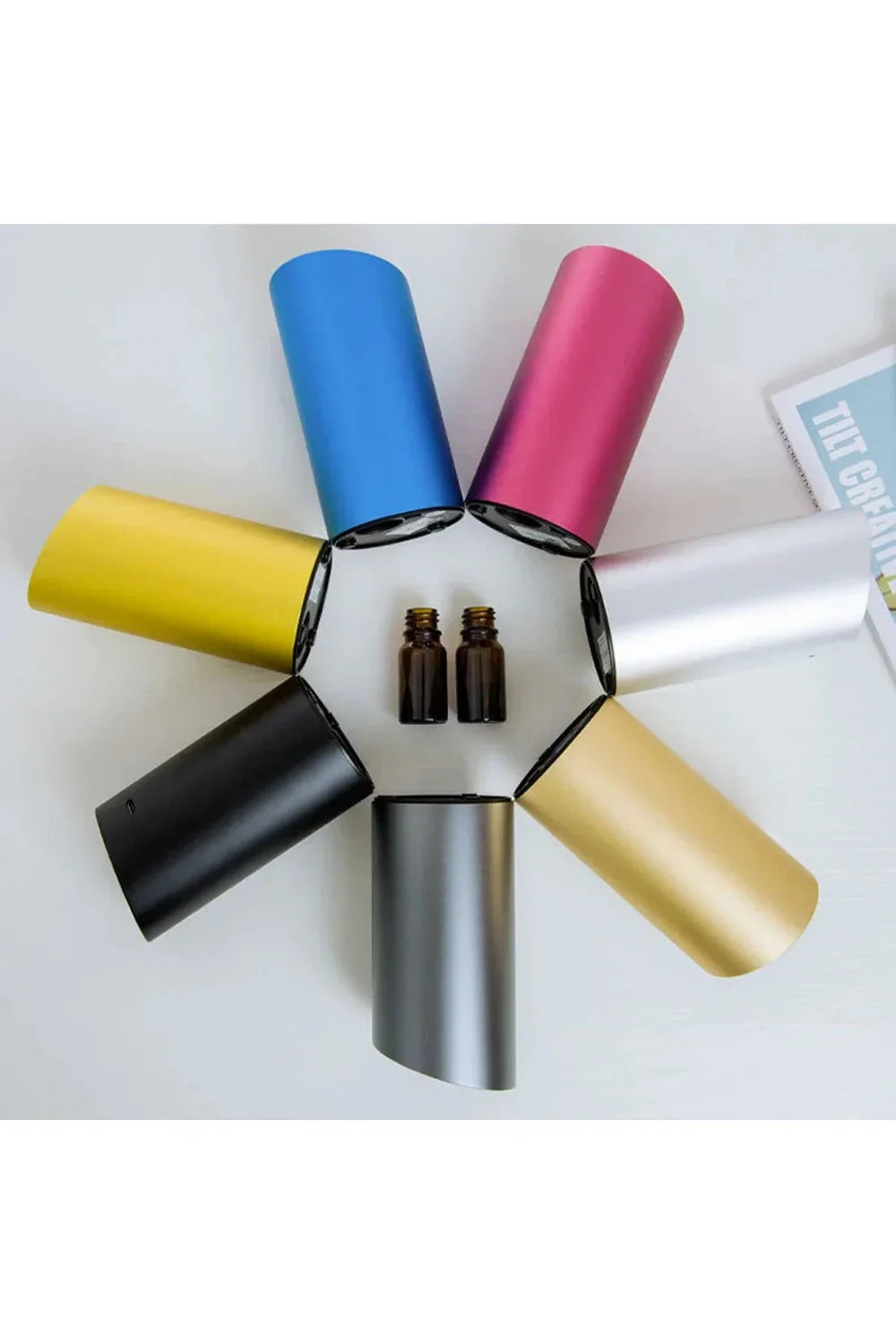 Modern metallic aroma diffuser