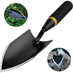 TerraGrip Garden Spade | Extra Robust & Ergonomic | Seamlessly Welded | For Hard Soils & Roots