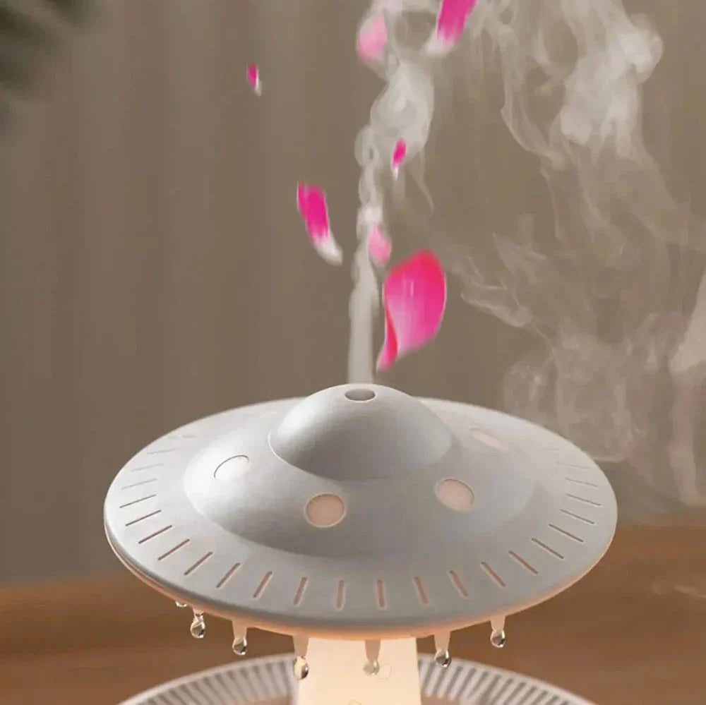 UFO Air Humidifier | Ultrasonic Aromatherapy Diffuser with Remote Control - Grosven