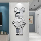 Glowing Star Bear LED Wall Clock