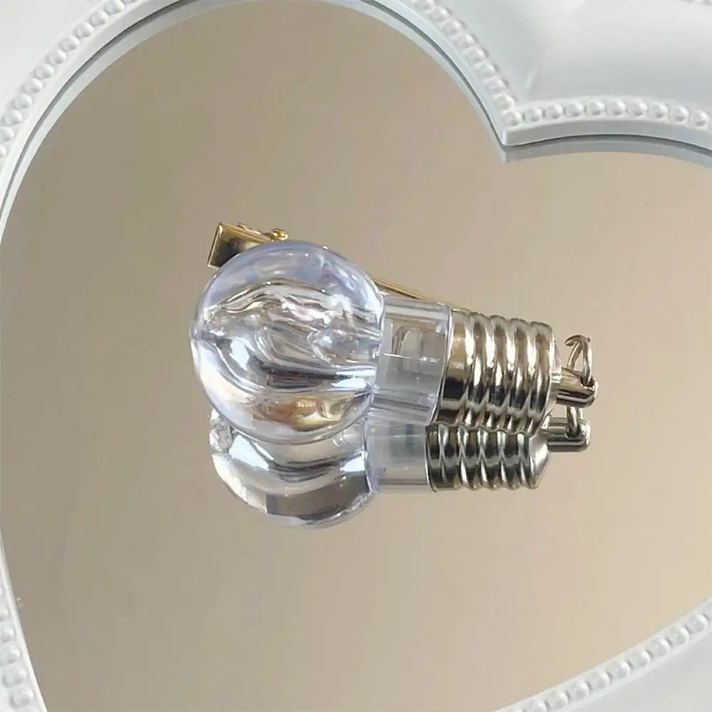 Luminous Bulb Creative Hairpin