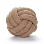 Boucle Rope Knot Ball Cushion
