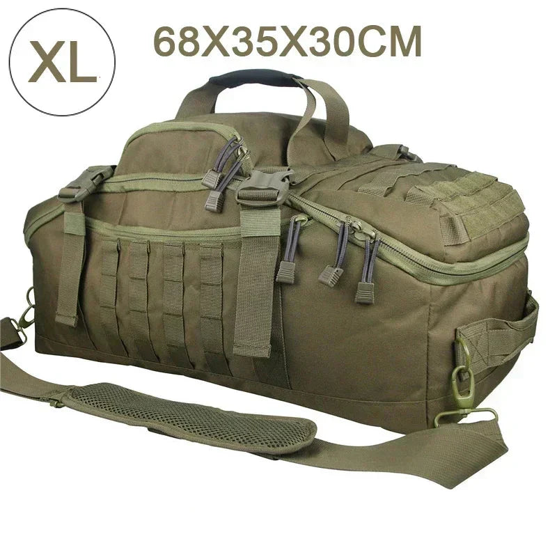 Large Tactical Travel and Backpack - TrailTrek Duffle