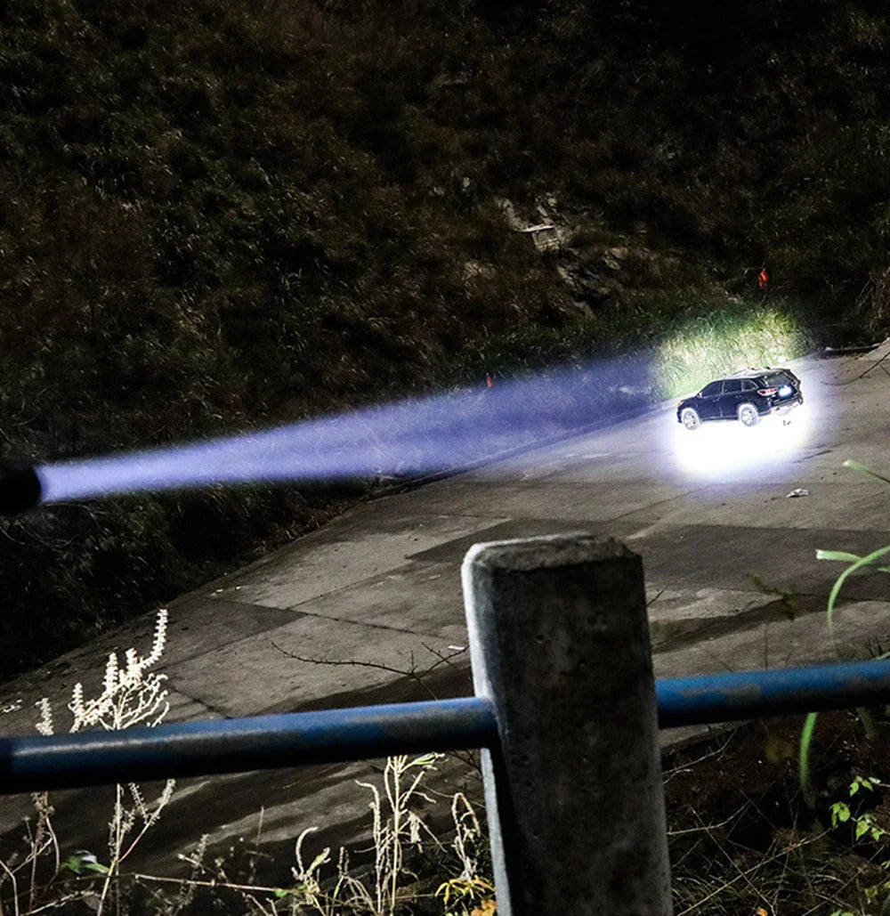 LED Flashlight LumiXPro S-359 | Mini XHP50 | Magnetic & Rechargeable | 1000 Lumens | USB & Clip Function