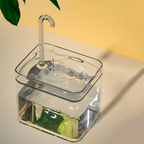 Crystal Clear USB Cat Water Fountain with Advanced Filtration System
