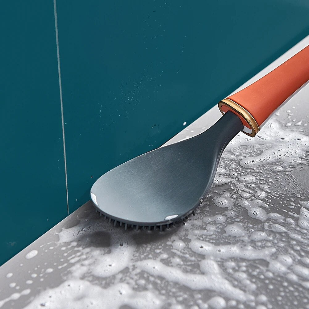 SumiClean - Slim Silicon Toilet Brush for Your Bathroom