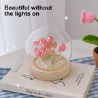 Shiny Tulip Handmade Night Lamp