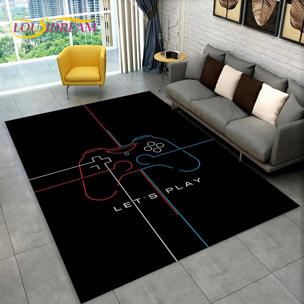 GameJoy Playmat – Soft 3D Gamepad Floor Mat for Children and Gamers