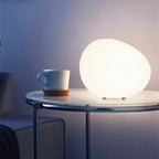 Cobblestone White Lamp