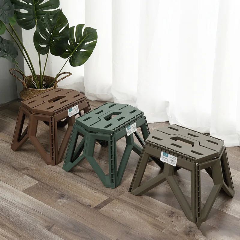 CampFold Folding Stool | Foldable Outdoor Stool | High Load Capacity | Compact & Weatherproof