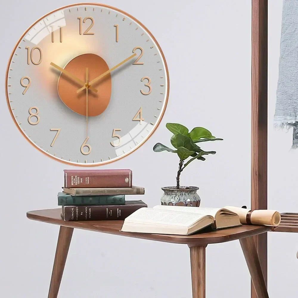 SilentTime – Digital Wall Clock in Classic Style