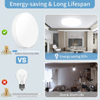 IRALAN Ultra-thin Round LED Ceiling Light - Versatile Lighting for Any Room, 18W to 48W Options