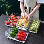 Frigova FreshSlide Refrigerator Storage Box | Drawer System for Meat, Eggs & Vegetables | Space-saving & Fresh-keeping