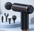 Portable massage gun with 4 attachments for effective muscle regeneration