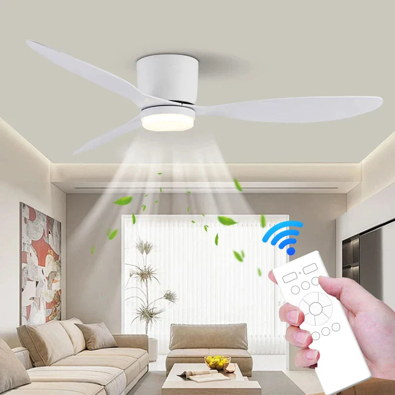 Ceiling Fan With Light Scandinavian Design