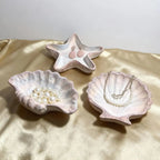 Sea Shell Ceramic Jewelry Tray