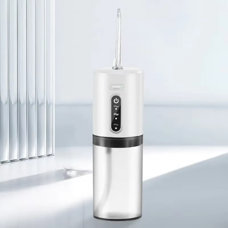 Portable Water Flosser USB Rechargeable Oral Irrigator 9.5oz Electric Tooth Cleaner with 3 Modes Waterproof