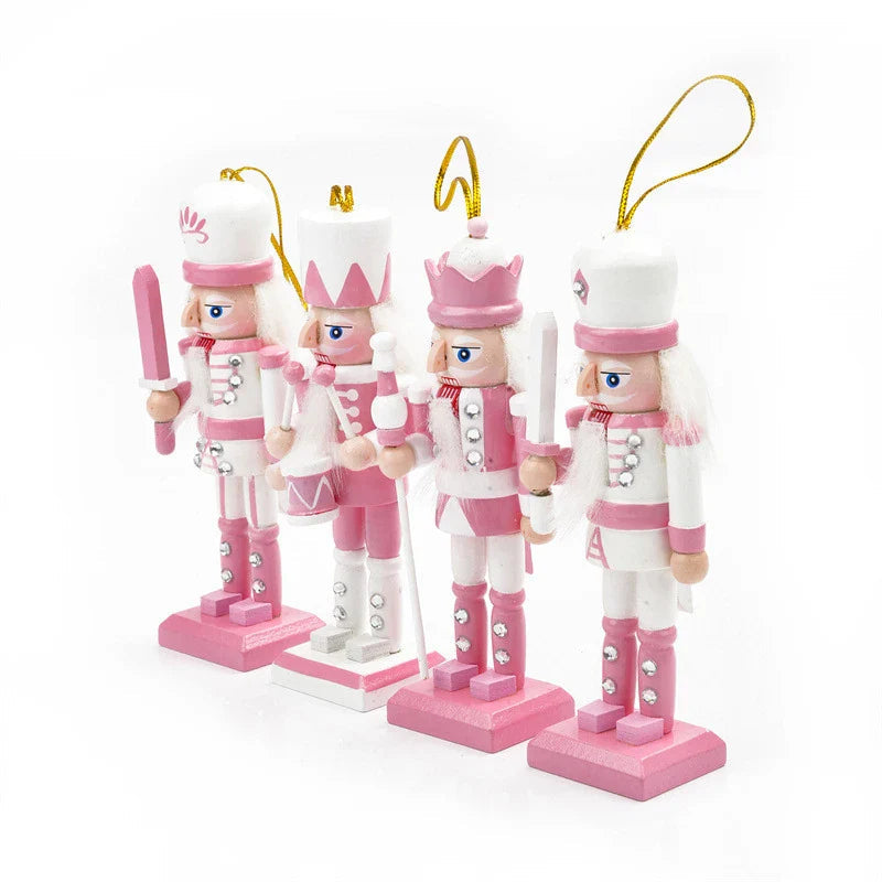 ChicWalnoten | Cartoon style Nutcrackers in Pink