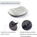 AirNest Inflatable Outdoor Pillow | Compressible & Foldable | Neck Support for Camping, Hiking & Travel
