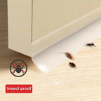 16.4 Ft Transparent Self-Adhesive Door Weatherstrip