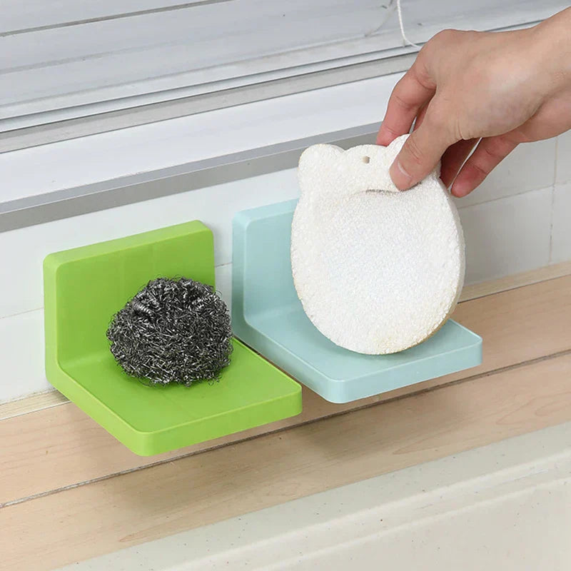 Wallify Adhesive Shelf | Self-adhesive & Residue-free | For Bathroom, Kitchen & Hallway | No Drilling