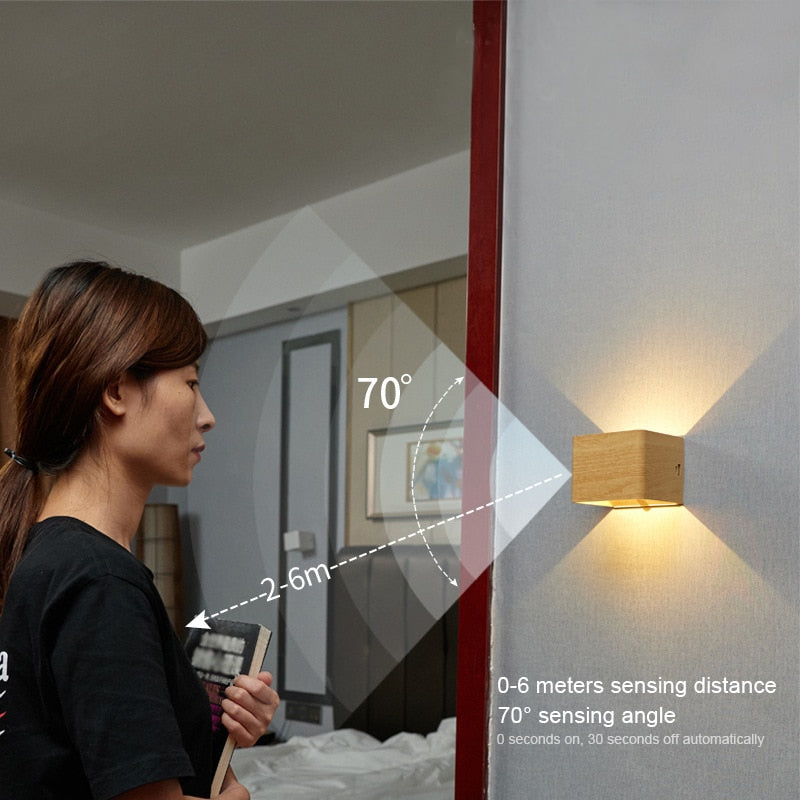 Cube-Delight - The wireless and luxurious wall lamp!