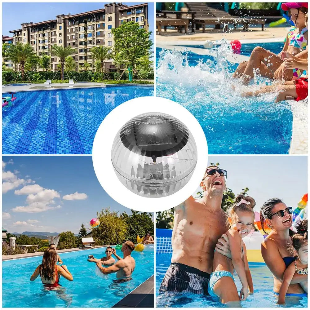 Solar LED Garden Balls – Waterproof Solar Lights for Outdoor Decoration and Pond Lighting