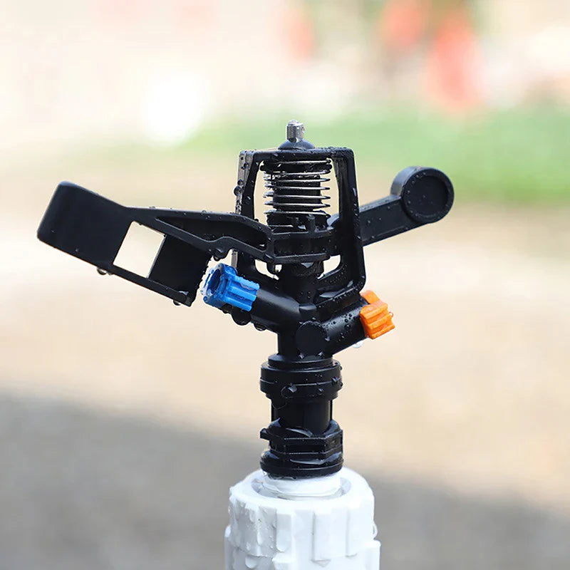 Adjustable garden sprinkler with spray angle adjustment – Ideal for irrigation systems