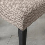 Chair Cover Velvona | Elastic & Thick Padded | Jacquard Stretch Cover | Washable & Wrinkle-Free