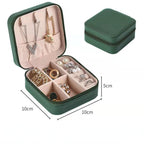 Luxury Portable Jewelry Box Organizer