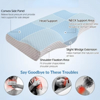 Ergonomic Memory Foam Cervical Support Pillow
